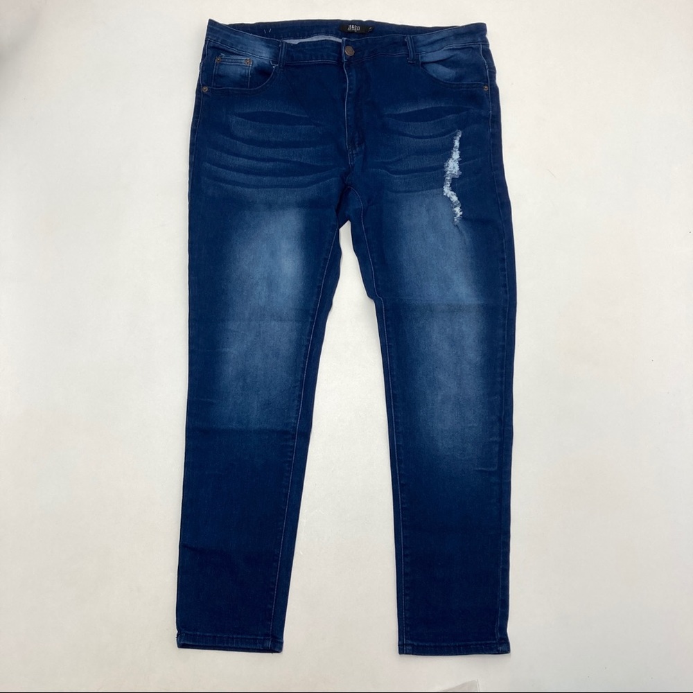 Bee & Ceci Distressed Dark Wash Skinny Jeans Womens Size 20